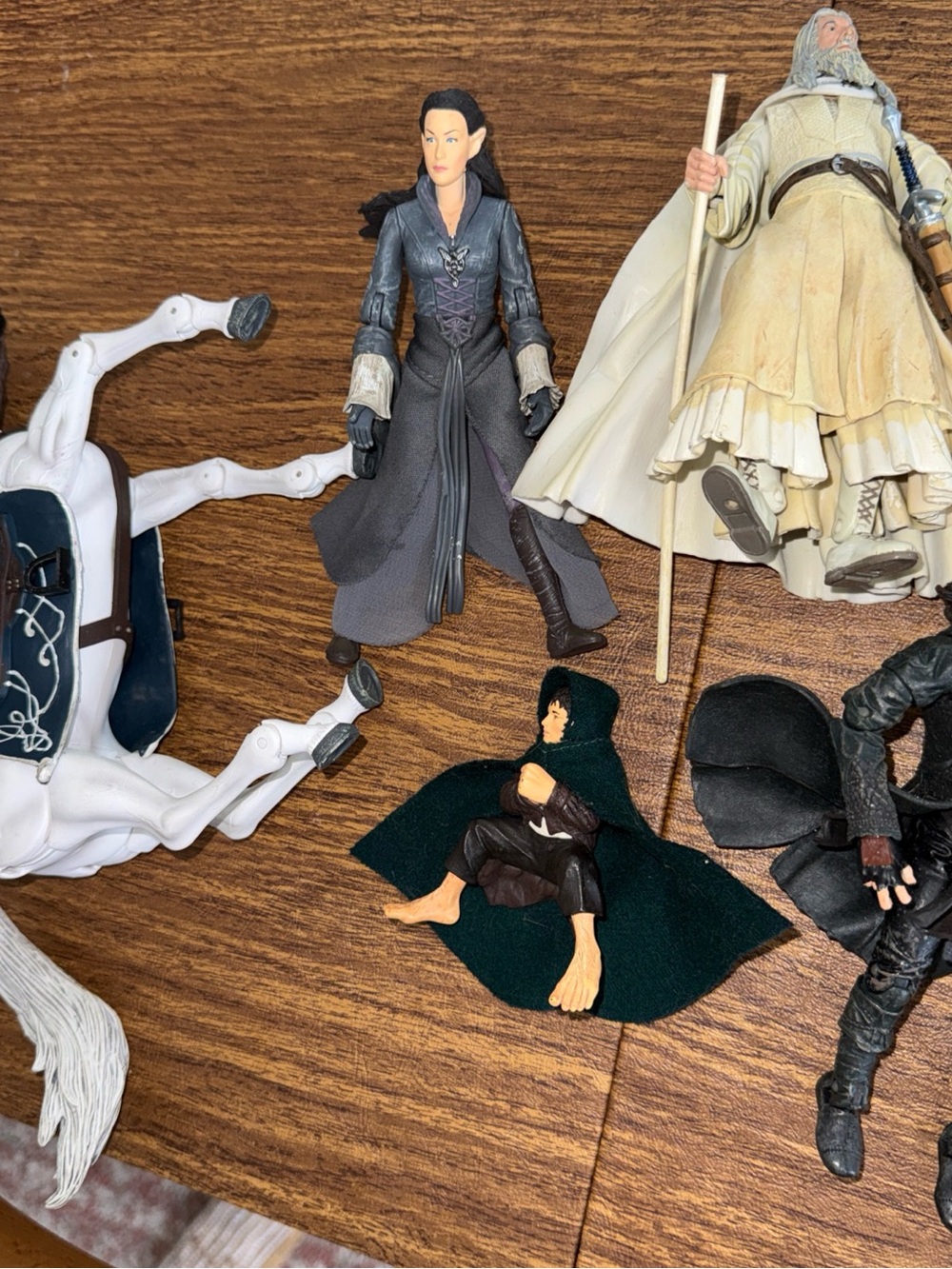 Lord of the Rings Action Figure Lot - Multiple Characters horse wizard